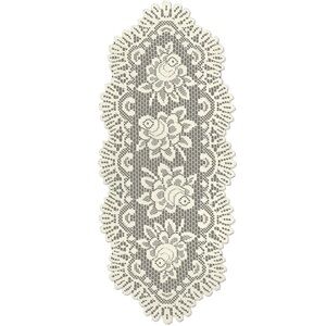 Heritage Lace, Vintage Rose Table Runner, Approx 32x15”, Great Condition